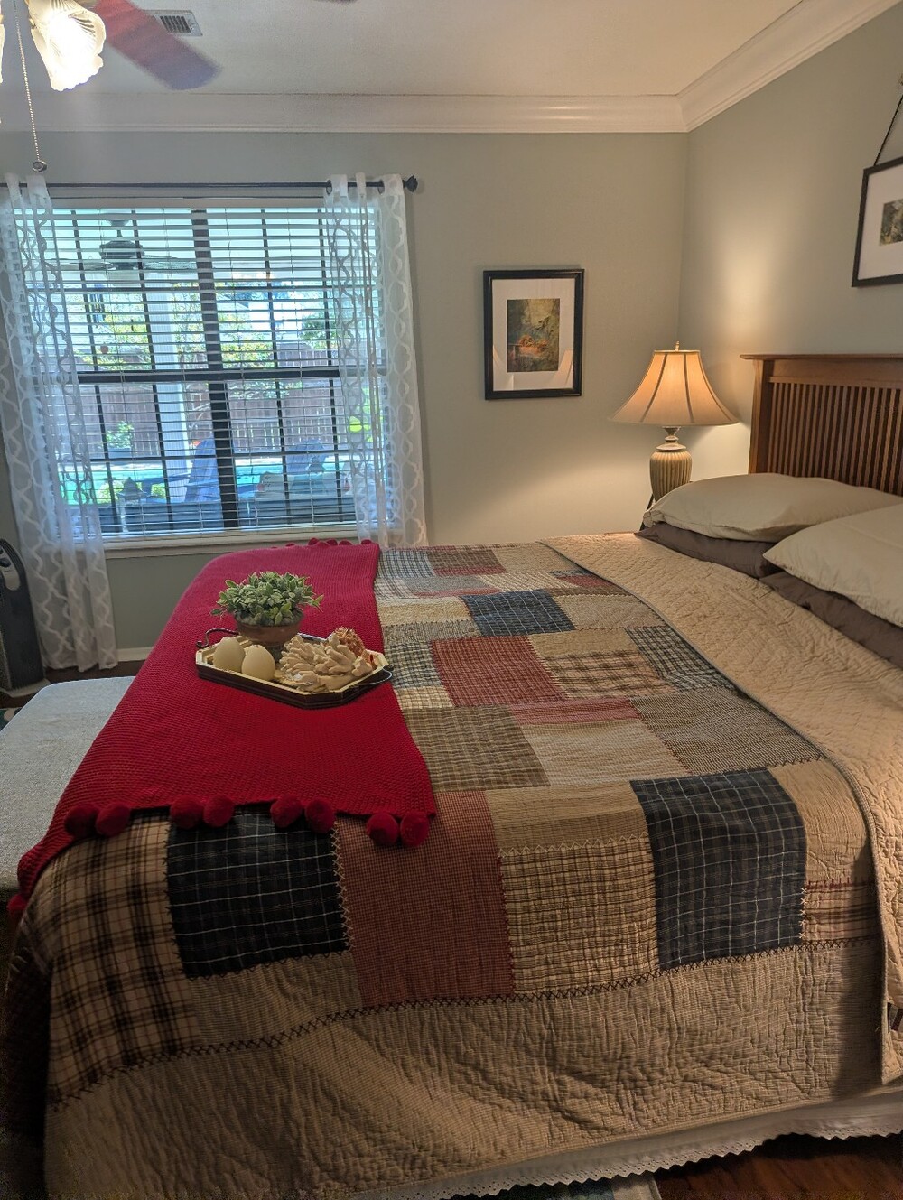 Daniel Cremeux Patchwork California King Quilt - Picture 7 of 10